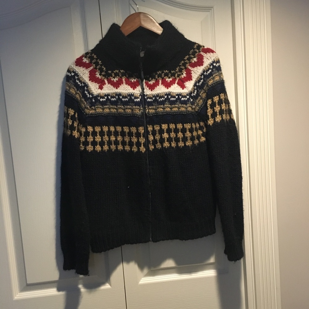 Elsamanda knit zipped sweater size S